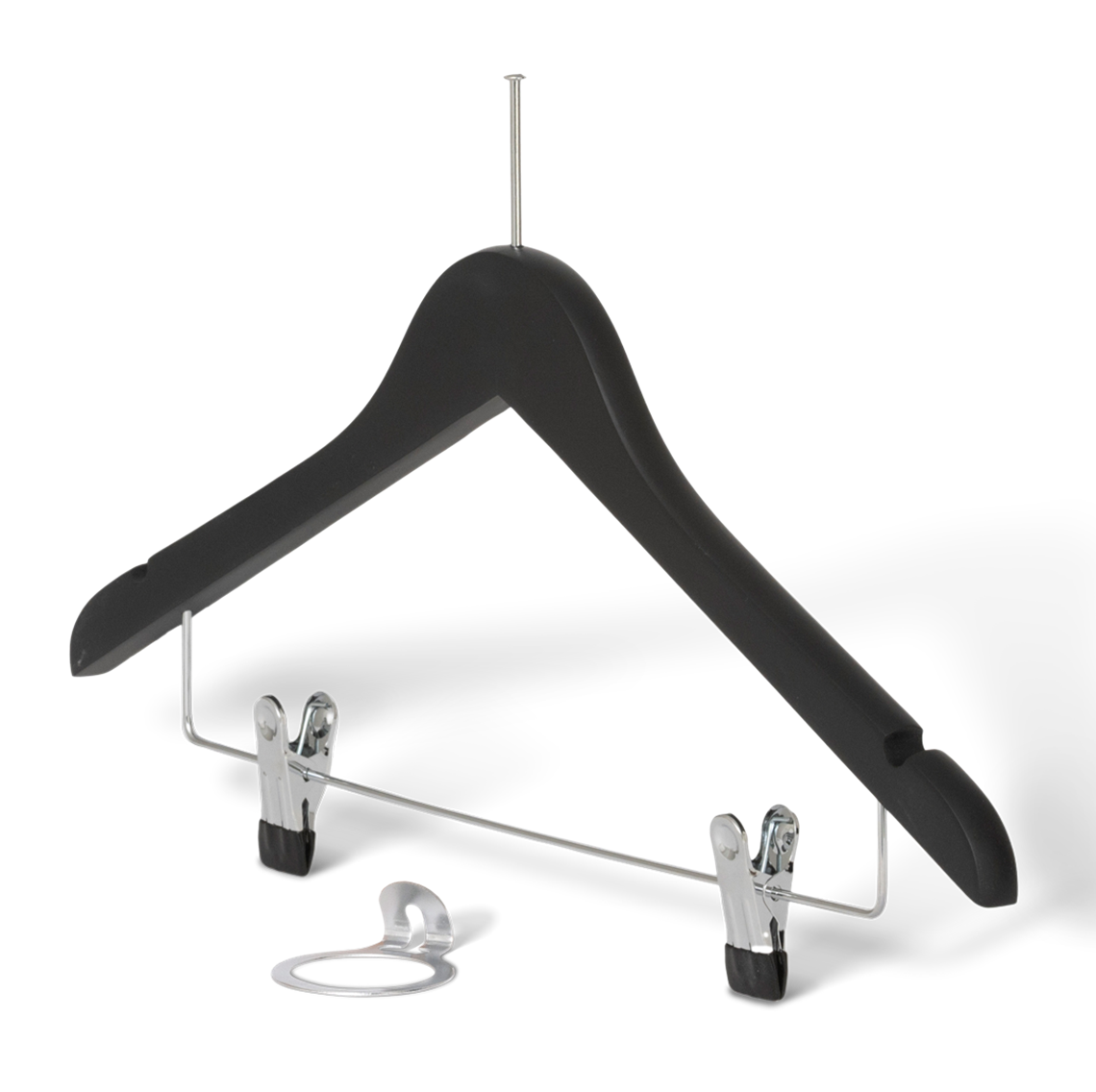Graham Hanger with pin and clips Black Hangers Bentley
